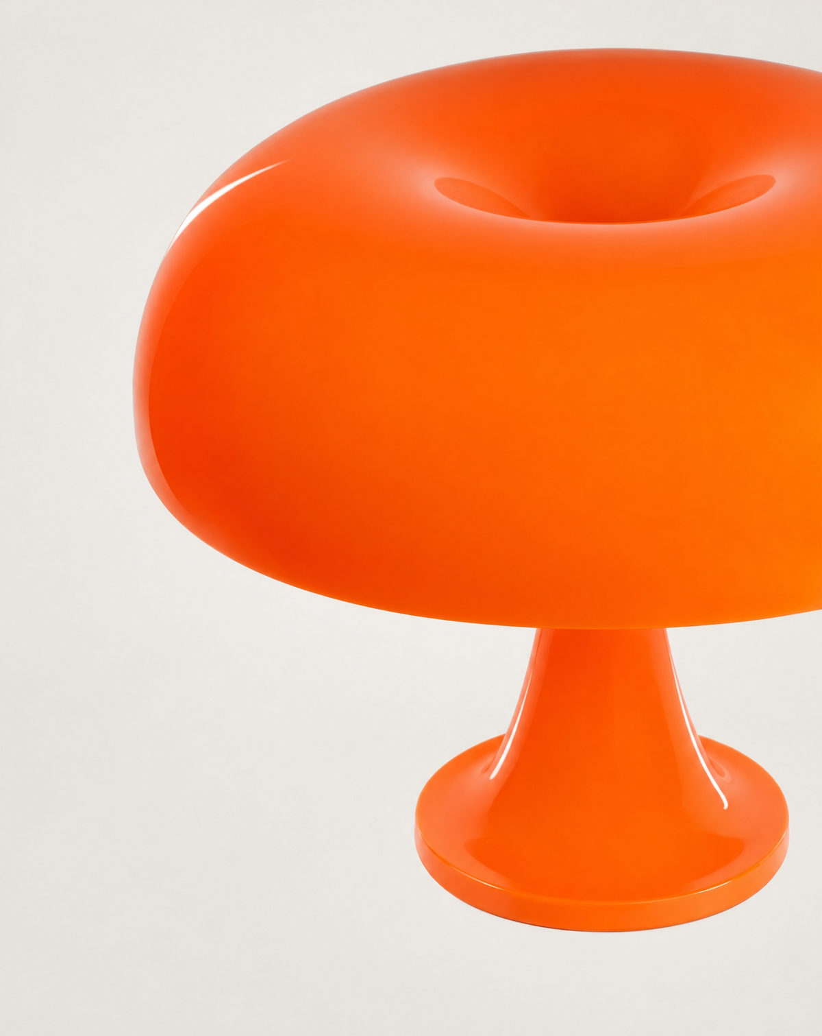 Beven table lamp in Orange
