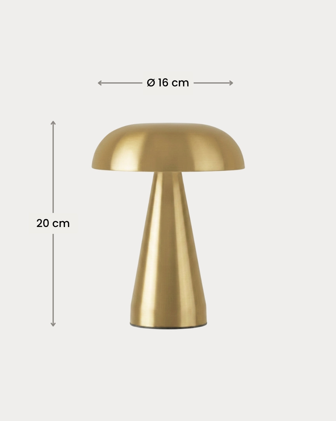 Dimensions of the Cerlin table lamp