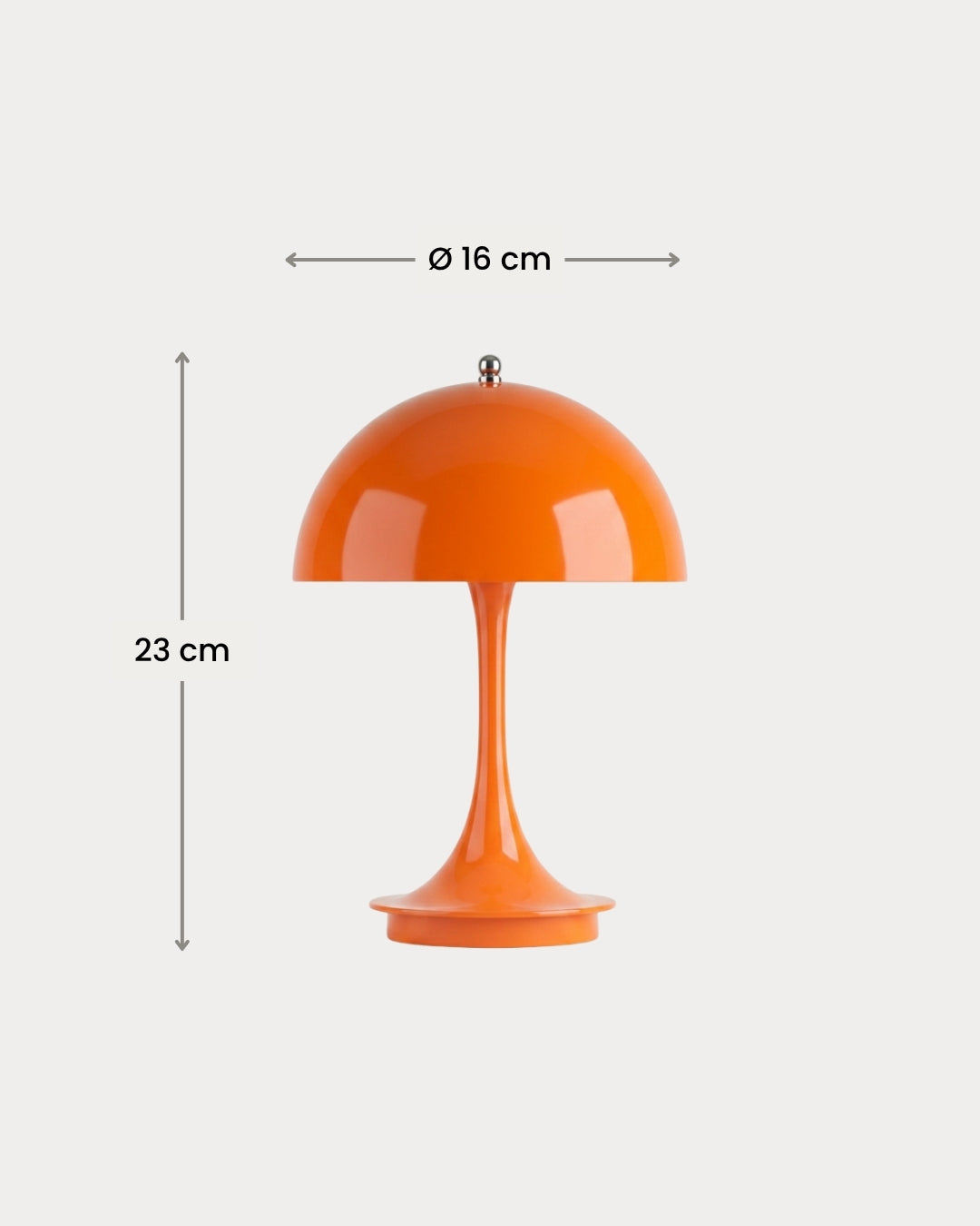 Dimensions of the Harvo table lamp
